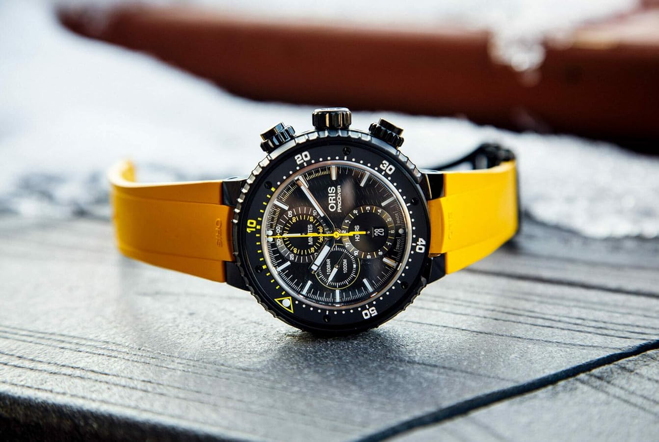 Amazon | Oris プロフェッショナル ダイブコントロール 限定版 メンズ